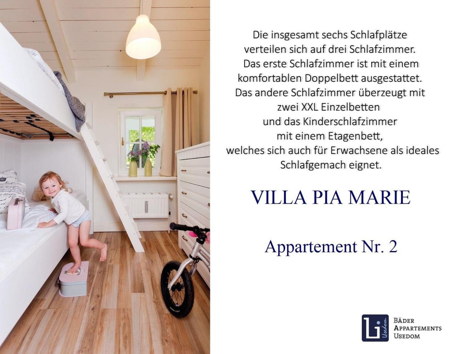 Villa Pia Marie App 2 Heringsdorf  Luaran gambar